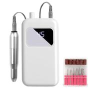 Electric Nail Gel Manicure Removal Tool, 8 Inch Nail Machine with Adjustable Speed, Material Device with Ergonomic Grip, SA Practice Accessory