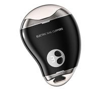 Electric Nail Grinder for People: 3 Speed Dual Head One Grinder, Safe Trimming Tool | Rechargeable Manicure Device, Smooth Nail Care Machine, Equipment