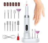 Electric Nail Kit For Women, Electric Nail File: Cordless Nail Drill 3 Modes Portable Nail Portable | Nail Drill, Nail Grinder With 12 Forests For SA