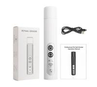 Electric Nail Sander for Pets | Rechargeable 500mAh 3 Modes Portable Nail Sander with LED Light | Paw Cutter & Tool | for Animal Lovers, Adults, Friends, Women, Men