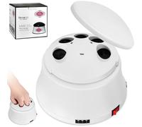 Electric Nail Soaking Bowl, 36W Heated Nail Polish Remover Machine, Portable Automatic Fast Heating Soak off Gel Polish Dip Powder Remover Manicure Bowls Nail Cleaner for Salon Home
