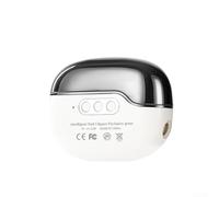 Electric Nail Trimmer 11-in-1, Baby Safe Nail Grinder File Dual-Head Three-Speed Display Multifunctional Manicure Pedicure(White)