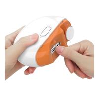 Electric Nail Trimmer 2 Speeds Automatic Rechargeable Cutter with LED Light