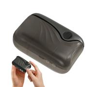 Electric Nail Trimmer 2 Speeds Rechargeable Low Noise Cutter | The Recessed Safety Gently Shapes Nails While The Built-in Compartment Collects Clippings. Quiet Motor And LED Light