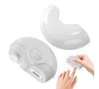 Electric Nail Trimmer - Electric Foot Nail Clipper, 2 Speed Automatic Electric Nail Cutter | Efficient and Eco-friendly Adjustable Automatic Electric Nail Clipper, Baby Nail Clipper with LED for
