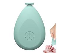 Electric Nail Trimmer for Babies - Baby Nail Trimmer with 4 Grinding Heads,Drop Shape, Nail Scissors for, Toddler or Adults, Care, Polish and Trim, Battery Operated Zonewd