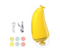 Electric Nails Cutter With 2 Speeds & 6 Grinding Heads Rechargeable Baby Nails Trimmer Nails File Automatic Nails Cutter Electric Clippers Rechargeable Baby Trimmer Automatic Cutter