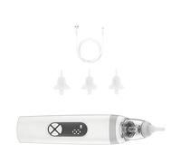 Electric Nasal Aspirator - 3-Level Strong Suction, USB-C Rechargeable 400MA, Quiet Washable Design | Nose Cleaner for Little Young Children, Mucus Remover for Tykes Tots Family, Easy Use