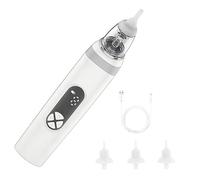 Electric Nasal Aspirator - Three Mode Vacuum System, Reusable Silicone Heads Silent Performance | Strong Suction Nasal Aspirator, Versatile Mucus Remover Ergonomic Handheld Breath