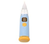 Electric Nasal Aspirator with Adjustable Suction, Soft Silicone Tip | Detachable Filter, Collection Chamber, ABS Body, Blue Finish, for Newborns