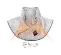 Electric Neck Heating Pad - Shoulder Heat Heater, Adjustable Winter Warmer, Comfort Care Relaxation Supplies, Cold Weather therepy Pad | Soft Heated Wrap with 3 Heat Settings for Men Women Parents