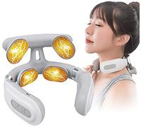 Electric Neck Massager for Pain, Portable Neck Massagers with Heat Function,USB Charging Relax Massager,Massaging at Home Outdoor for Women and Men