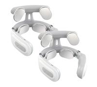 Electric Neck Massager for Pain Relief, Intelligent Pulse Neck Massager with 6 Modes & 16 Intensity Levels, Portable USB Rechargeable Neck Relaxer, Ergonomic Design for Office, Home & Travel (2 Pcs)