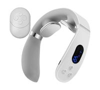 Electric Neck Massager - Heating Cervical Neck Massage Device,Portable Muscle Massage Device for Men Him Women Her Dad Mom