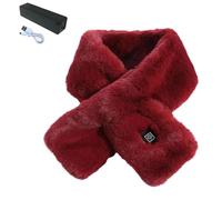 Electric Neck Warmer, Smart Electric Heated Scarf - Rechargeable Heating Scarf Fast Heating USB Heating Scarf, Warm Heating Pad for Women