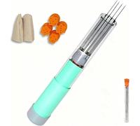 Electric Needle Felting Machine, Wool Felting Tool with 1-7 Adjustable Needles & Speed Control, Easy Needle Change, for DIY Wool Painting and Felt Craft (Green)