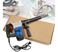 Electric Needle Scaler, 1100W High Power Handheld Derusting Gun for Removal of Rust and Slag, Industrial Grade Electric Needle Scaler with Electric Jet Chisels