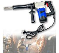 Electric Needle Scaler Electric Needle Gun,1400W Hand-held Needle Derusting GunM,5900 BPM, Rust Remover Paint Remover, High-Power Pistol Grip Needle Scaler for Removal Rust Weld Slag and Paint(220V)
