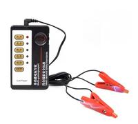 Electric Nipple Clamps Electric Shock Nipple Clamps Adjustable Current Level Nipple Clips Electric Nipple Non Piercing Clamps for Role Play Game Adults Sex Toys (red)