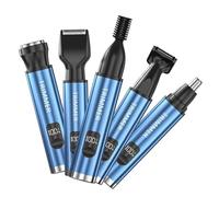 Electric Nose Hair Shaver 5 In 1 Electric Shaver Beard Grooming Tool Shaving Tool ABS Texture Travel Friendly Set