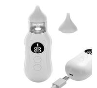 Electric Nose Suction for | Snot Removal Device - with Double Size Replacement Head Adjustable Suction Electric Nose Cleaner | for Smooth Breathe Mom Boy Girl Nursery Home Travel