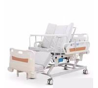 Electric Nursing Bed, Fully Automatic Medical Lifting Bed for Elderly with Breathable Mattress and Silent Motor, Home Use Sleeping Solution