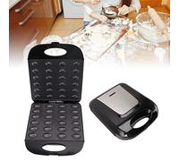 Electric nut waffle iron, nut maker, nut cake machine, kitchen appliance, 1400 W, adjustable temperature, electric nut waffle iron machine for double-sided, for breakfast