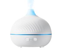 Electric Oil Diffuser - 180ml 7-Color Ambient Light - Bedroom Oil Diffuser Electric Humidifier - for Bathroom Living Room Fireplace Desk Hotel Spa Center Dorm
