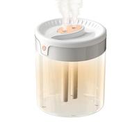 Electric Oil Diffuser - Portable USB Mist Device, Adjustable Light Humidifier | Aromatic Vaporizer Machine, Compact Fragrance Dispenser, Silent Air Moisturizer for Family Bedroom Workspaces Use