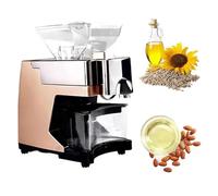 Electric Oil Extractor,Commercial Oil Press Machine,450W Nut Seed Oil Presser,Quick Disassembly in 3 Seconds,Energy Saving,for Home Commercial Use, LJJY-KK
