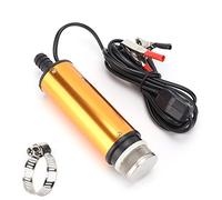 Electric Oil Fuel Transfer Extractor Pump Fuel Transfer Extractor Pump DC 24V Fuel Transfer Pump Electric Portable Mini Aluminium Alloy Shell Replacement for Pumping Diesel Oil Water