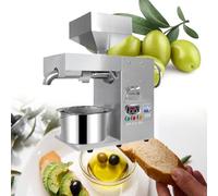 Electric Oil Press Machine: 1500ml Capacity, 55lb/HR Output, 3000W Motor, Low 70dB Noise, Processes Multiple Seeds for Home Use