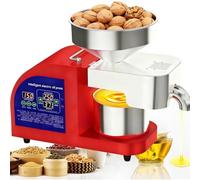 Electric Oil Press Machine, Hot & Cold Press for Home & Commercial Use, Automatic Oil Extractor for Nuts and Seeds