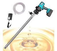 Electric Oil Transfer Pump, 100L/min High Flow Battery Powered for Diesel, Lubricants, Water, Slightly Viscous Liquids