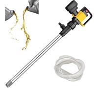 Electric Oil Transfer Pump, Large Flow 60-80L/Min, 3 Speed Adjustable for Slightly Viscous Liquids, Drum Fuel Pump