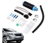 Electric Oil Transfer Pump, Repair Kit Accessories, 9.96 Inches Tank Pumps with Flow Control, Steel Workshop Tool, Modern Garage Supply with Compact Style, Vehicle SUV Truck Tractor Trailer Automobile