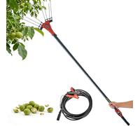 Electric Olive Shaker & Portable Fruit Picker - Vibratory Harvester with Adjustable Pole for Efficient Olive Harvesting