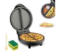 Electric Omelette Maker, Double-Sided Heating Non-Stick Griddle with Deep Plates, 850W Flip Maker for Omelettes, Pancakes, Toasties