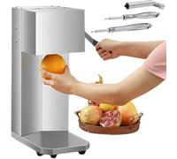 Electric Orange Juicer, Commercial Stainless Steel Squeezer and Crusher, 3 Seconds Effortless Juicing, Easy Clean, Juice Beverage Machine for Shop Bar Restaurant Use