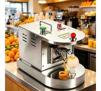 Electric Orange Peeler, Automatic Rotating Fruit Peelers Citrus Peeling Machine,Stainless Steel,Adjustable Thickness,Automatic Fruits Vegetables Cutter Kitchen Peeling Tools