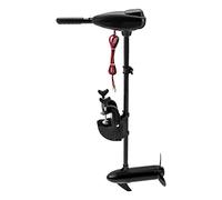 Electric Outboard Motor, 1.6HP 24V Trolling Motors, Forward 5 Gears Reverse 3 Gears, Control Handle Length 19-28.5cm, With Real Time Battery Monitoring