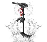 Electric Outboard Motor Fishing Boat Engine Ship Trolling For Canoe Dinghy Thrust Inflatable Kayak Boats Transom Mount Short Shaft Duty Air Underwater Kayaks Easy To Install And Carry 12V (58Lbs)