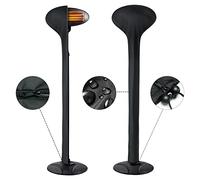 Electric Outdoor Heater Cover Waterproof, Electric Patio Garden Heater Covers 500D Windproof Anti-tear Oxford Cloth with Zipper and Adjustable Drawstring、180CM×65CM