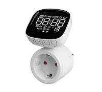 Electric Outlet Timer - Rotating Screen Socket | 24 Hour Timers - For Aquarium, Home, Pool, Outdoor, Lamp, Kitchen, Indoor Garden, Home