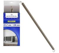 Electric Oven Door Spring 158 mm with Original Code 611228 for Delonghi - 10 Year Warranty - MONTERAL