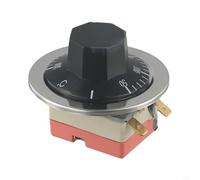 Electric Oven Thermostat Adjustable Temperature Controller Switch 50-300°C, AC 250V 16A Normally Closed Capillary Tube Sensor with 70cm Probe for Heating Cooling Parts Replacement