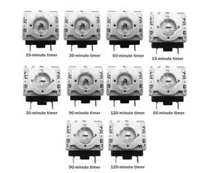 Electric Oven Timer Switch Mechanical Delay Timer For Pressure Cooker Rice Cooker and Steamers With 15-120 Min Adjustable Timing
