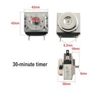 Electric Oven Timer Switch - Mechanical Delay Timer With 15-120 Min Adjustable Settings For Electric Pressure Cookers, Rice Cookers and Steamers