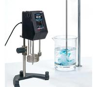 Electric Overhead Stirrer, 1250W Digital Lab Mixer with 5-inch LCD Touchscreen, Adjustable Speed 260-2300RPM, Time Settings for Food, Paint, Cosmetic Use