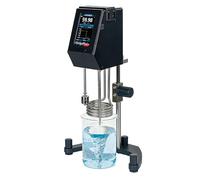 Electric Overhead Stirrer, LCD Digital Adjustable Lab Mixer with 100 Segment Program Control, 30L Capacity, 0-30000min Time, for Food, Paint, Cosmetic